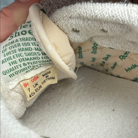 Reebok Off-White Classic Sneakers - Picture 10 of 10